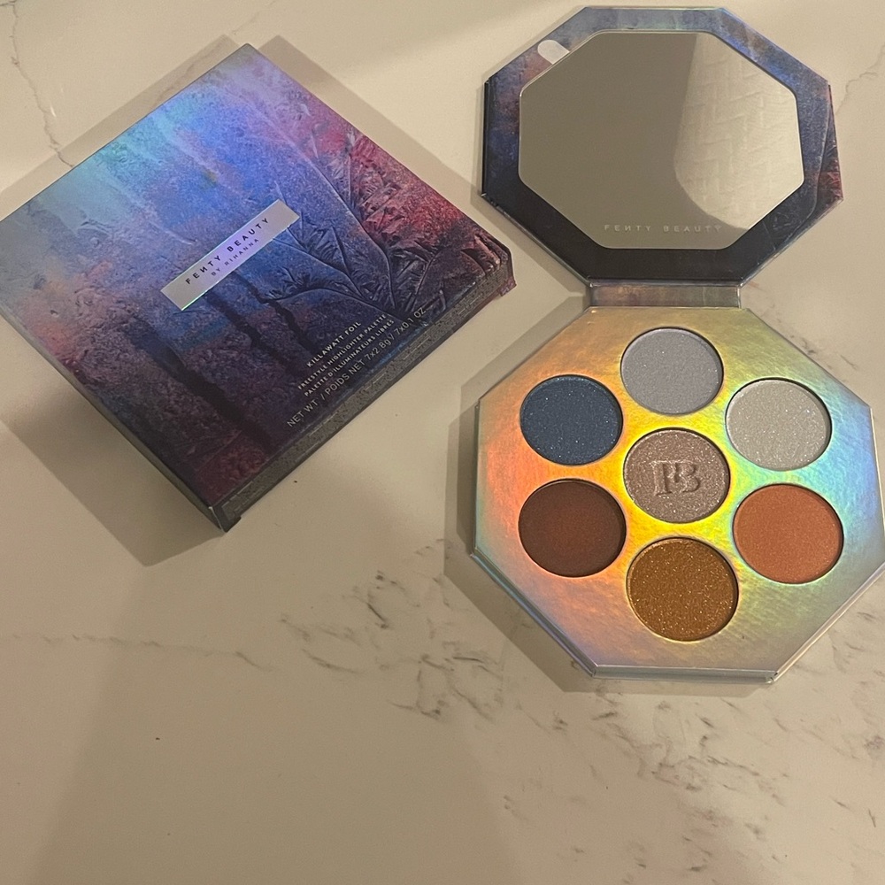 Fenty Beauty Killawatt Foil Palette with Rainbow Hues
